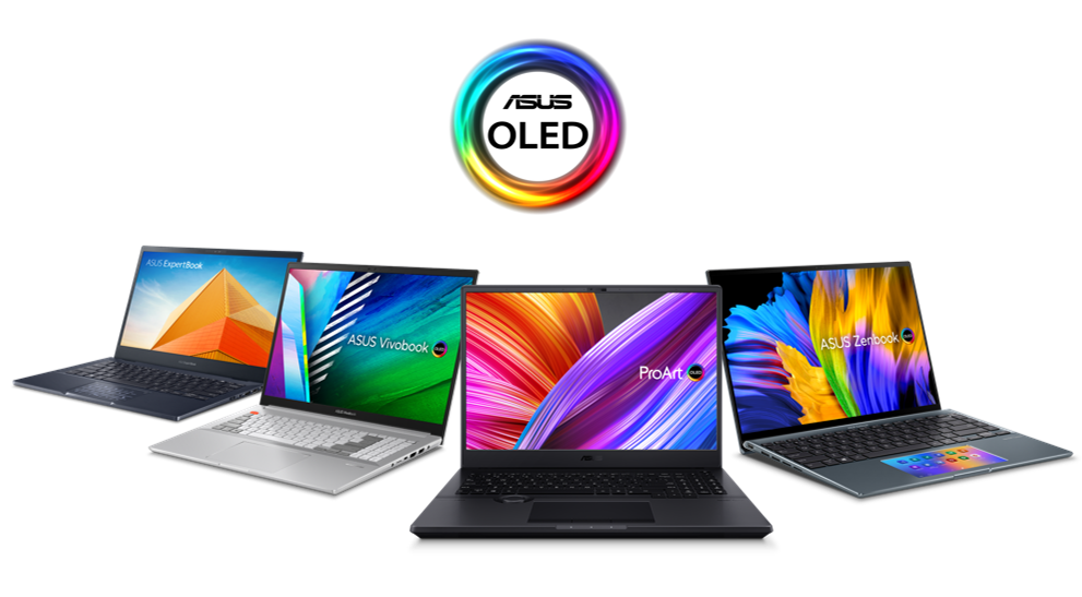ASUS presenta su nueva serie de laptops con pantalla OLED